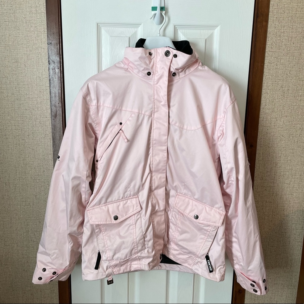 Light Pink Ride Snowboard Jacket